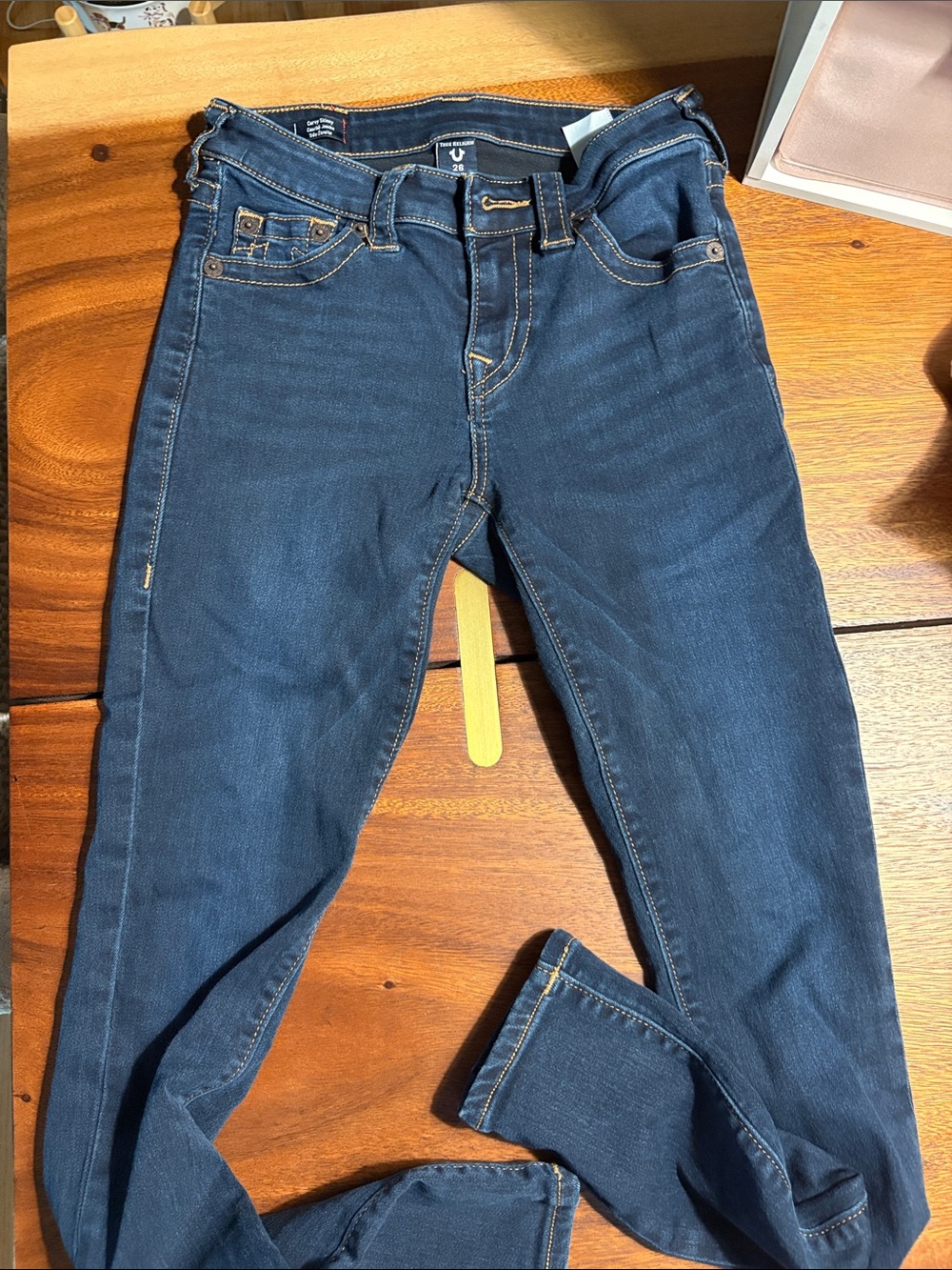 True Religion Dark Blue Denim Jeans